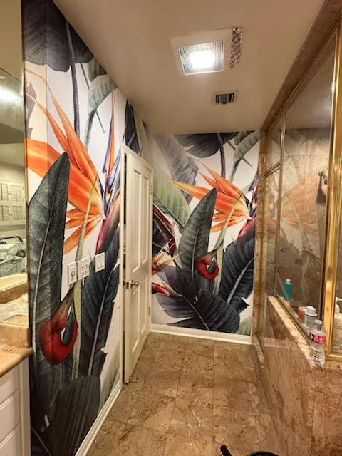 Commercial wallpaper installation Seattle