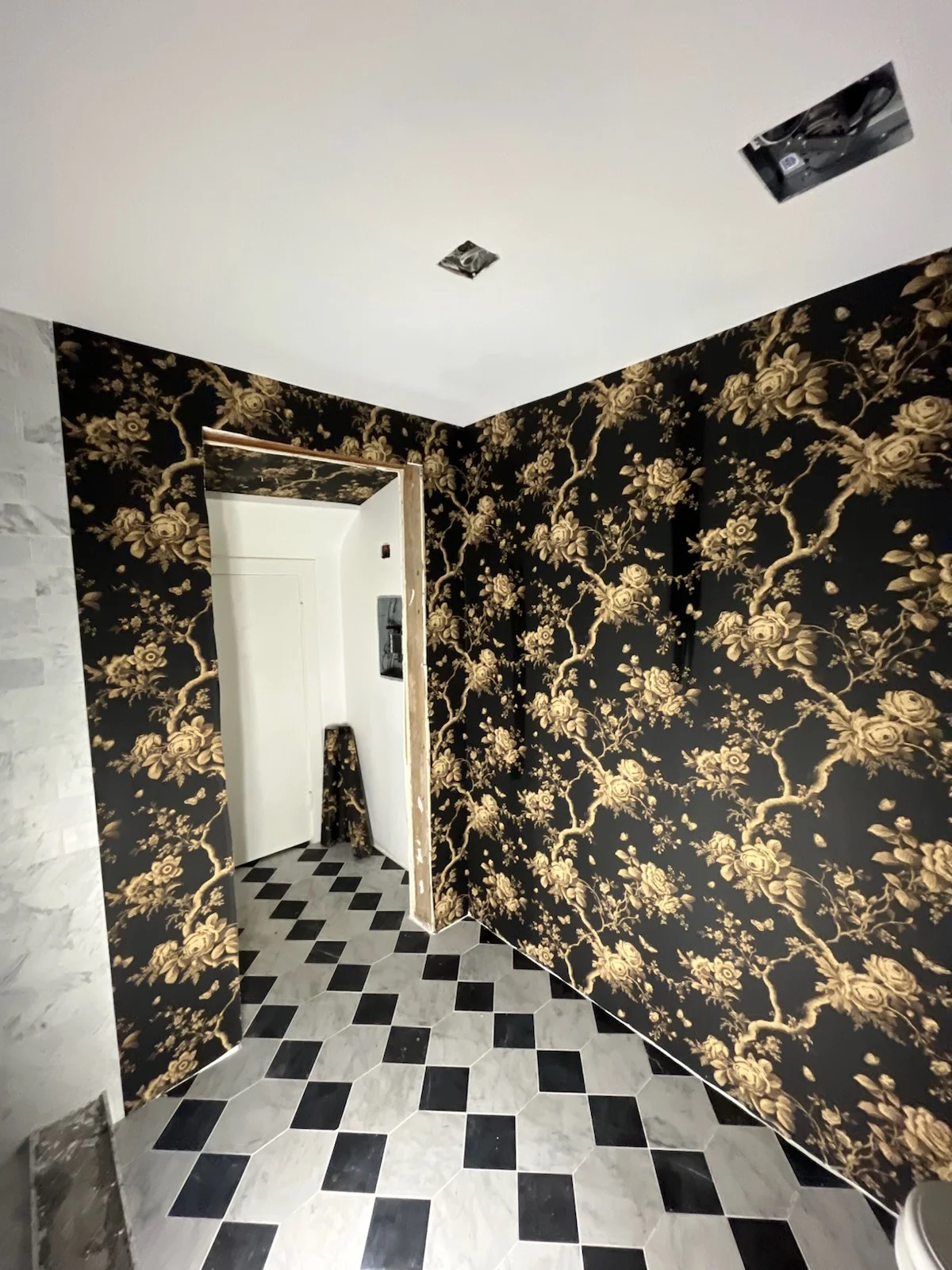 Geometric wallpaper pattern Seattle