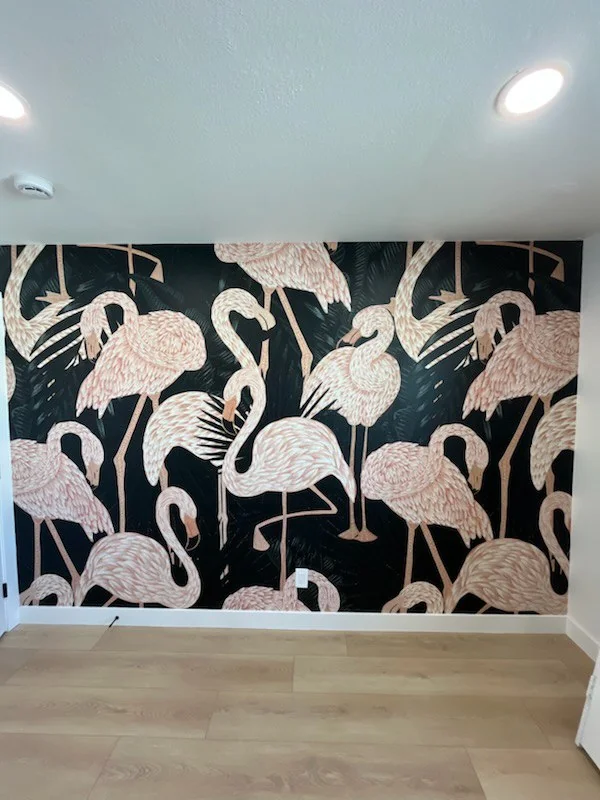 Residential wallpaper installation Seattle